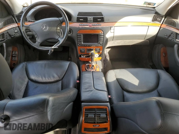 2006 Mercedes-Benz S 430 with VIN WDBNG83J26A477700, listed as a Copart auction lot 50262535 with Not Provided miles and Clean Title. Bid and sale history available at carsss.com. Image 8.