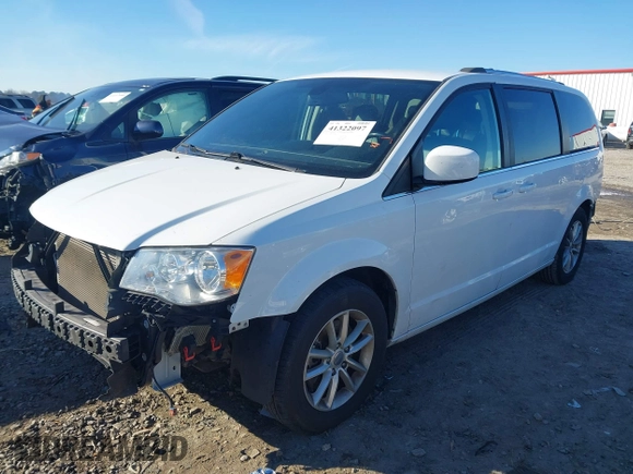 2019 Dodge Grand Caravan SXT with VIN 2C4RDGCG8KR761462, listed as a IAAI auction lot 41322097 with 132,110 mi miles. Bid and sale history available at carsss.com. Image 18.