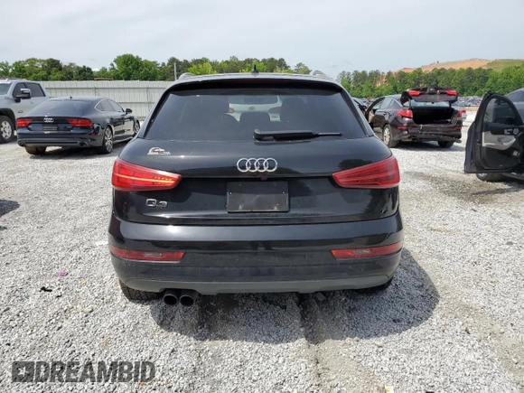 2017 Audi Q3 Premium z VIN WA1BCCFS1HR011987, wystawiony jako Copart lot #55791495 z przebiegiem 107 864 mil mil oraz Szkoda całkowita • Salvage title. Historia ofert i sprzedaży dostępna na DreamBid. Obrazek 6.