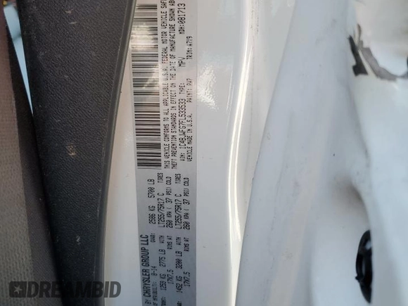 2015 Jeep Wrangler Unlimited Rubicon with VIN 1C4BJWFG7FL533533, listed as a Copart auction lot 55998005 with Not provided miles and Clean title. Bid and sale history available at DreamBid. Image 12.