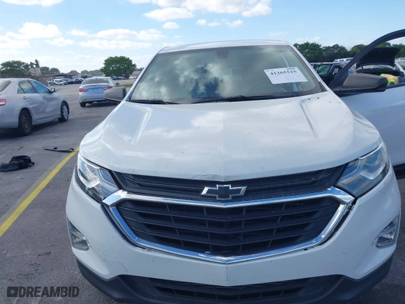 2019 Chevrolet Equinox LS with VIN 2GNAXHEV9K6237980, listed as a IAAI auction lot 41265515 with 84,437 mi miles. Bid and sale history available at carsss.com. Image 17.