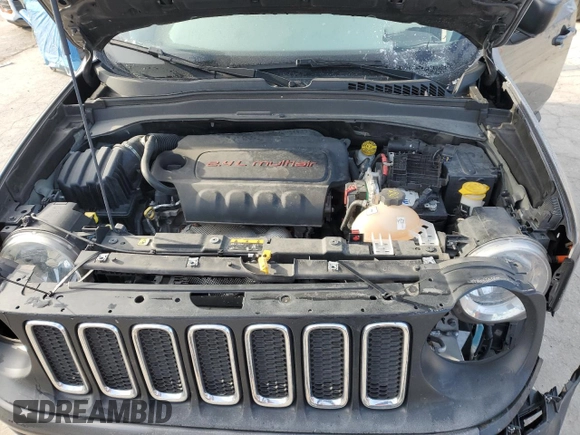 2018 Jeep Renegade Sport with VIN ZACCJAAB6JPG70163, listed as a Copart auction lot 45345065 with 89,540 mi miles and Salvage Title. Bid and sale history available at DreamBid. Image 11.