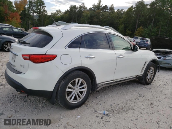 2010 Infiniti FX with VIN JN8AS1MW3AM855678, listed as a Copart auction lot 70420954 with 170,275 mi miles and Clean Title. Bid and sale history available at DreamBid. Image 3.
