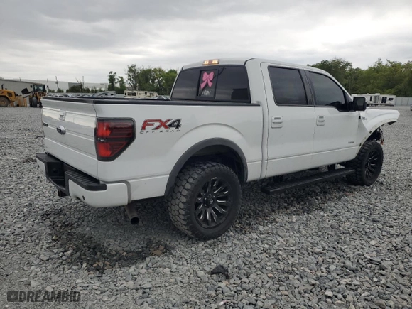 2014 Ford F-150 XL with VIN 1FTFW1ET2EKD35838, listed as a Copart auction lot 49901115 with 208,542 mi miles and Salvage Title. Bid and sale history available at carsss.com. Image 3.