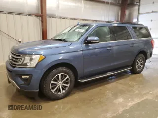 2018 Ford Expedition Max XLT z VIN 1FMJK1JT3JEA25942, wystawiony jako Copart lot #43716255 z przebiegiem 126 054 mil mil oraz Czysty tytuł • Clean title. Historia ofert i sprzedaży dostępna na DreamBid. Obrazek 1.