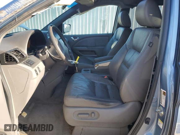2010 Honda Odyssey EX-L with VIN 5FNRL3H61AB040518, listed as a Copart auction lot 49537765 with 182,735 mi miles and Salvage Title. Bid and sale history available at carsss.com. Image 7.