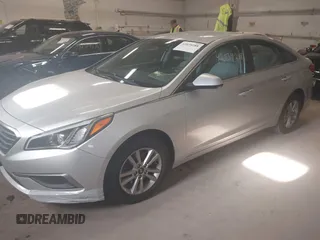 2017 Hyundai Sonata 2.4L with VIN 5NPE24AF8HH447863, listed as a IAAI auction lot 42039288 with 183,044 mi miles and . Bid and sale history available at carsss.com. Image 17.