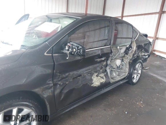 2015 Nissan Sentra SR with VIN 3N1AB7AP9FY347492, listed as a IAAI auction lot 41553625 with 206,010 mi miles and . Bid and sale history available at DreamBid. Image 6.
