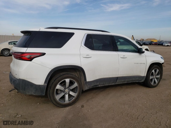 2023 Chevrolet Traverse LT Leather with VIN 1GNEVHKW4PJ225055, listed as a Copart auction lot 48585715 with 40,571 mi miles and Salvage Title. Bid and sale history available at carsss.com. Image 3.
