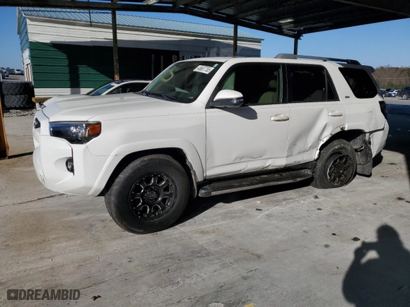 2018 Toyota 4Runner SR5 with VIN JTEZU5JR6J5180428, listed as a Copart auction lot 48607755 with 94,222 mi miles and Salvage Title. Bid and sale history available at carsss.com. Image 1.