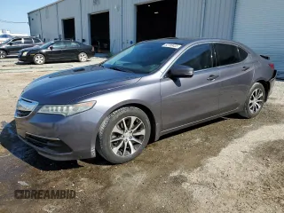 2017 Acura TLX w/Technology Pkg with VIN 19UUB1F57HA008009, listed as a Copart auction lot 52793435 with 113,358 mi miles and Salvage Title. Bid and sale history available at carsss.com. Image 1.