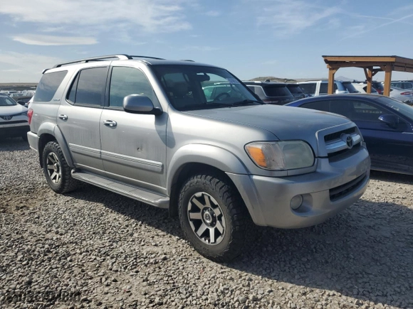 2006 Toyota Sequoia Limited with VIN 5TDBT48A96S268507, listed as a Copart auction lot 52196525 with 199,074 mi miles and Salvage Title. Bid and sale history available at carsss.com. Image 4.