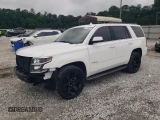 2017 Chevrolet Tahoe LT with VIN 1GNSCBKC8HR157146, listed as a Copart auction lot 60575675 with 77,147 mi miles and Salvage title. Bid and sale history available at DreamBid. Image 1.