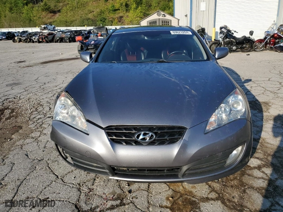 2010 Hyundai Genesis Coupe Premium with VIN KMHHT6KD0AU023300, listed as a Copart auction lot 69623264 with 107,506 mi miles and Salvage Title. Bid and sale history available at carsss.com. Image 5.