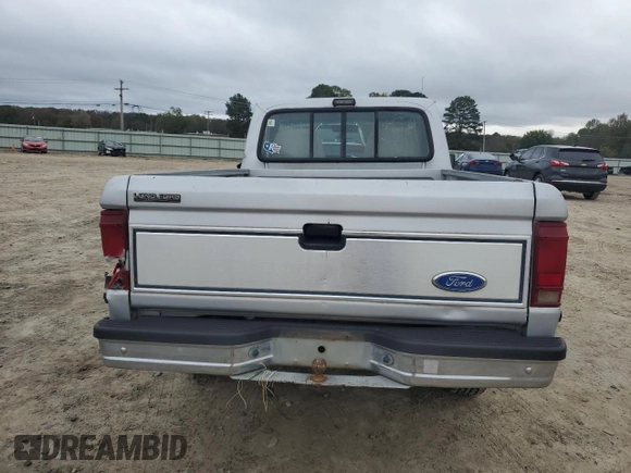 1992 Ford Ranger with VIN 1FTCR10U9NUC44564, listed as a Copart auction lot 80415754 with 351,858 mi miles and Salvage Title. Bid and sale history available at carsss.com. Image 6.