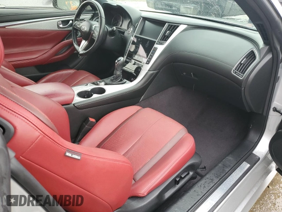 2018 Infiniti Q60 Sport with VIN JN1EV7EK9JM341758, listed as a Copart auction lot 47898084 with 27,882 mi miles and Clean Title. Bid and sale history available at DreamBid. Image 8.