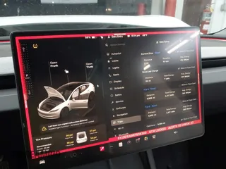2024 Tesla Model 3 with VIN 5YJ3E1EA9RF836300, listed as a IAAI auction lot 41988009 with 9,989 mi miles. Bid and sale history available at carsss.com. Image 19.