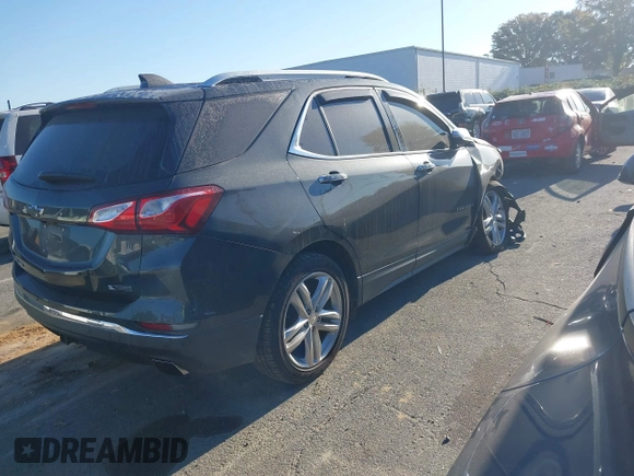 2018 Chevrolet Equinox Premier with VIN 3GNAXNEX7JS508096, listed as a IAAI auction lot 40656660 with 136,312 mi miles. Bid and sale history available at carsss.com. Image 4.
