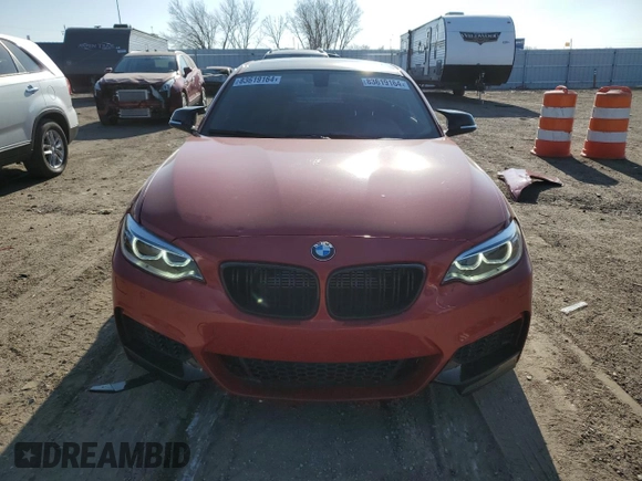 2017 BMW 2 Series M240i xDrive with VIN WBA2G3C31H7A25276, listed as a Copart auction lot 83619164 with 70,234 mi miles and Clean Title. Bid and sale history available at carsss.com. Image 5.