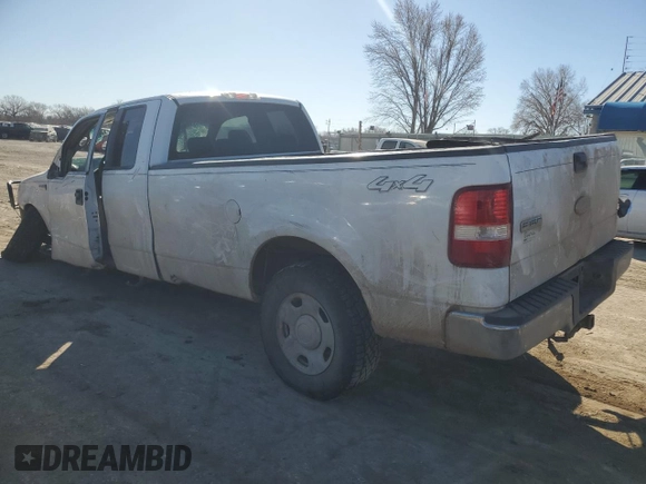2007 Ford F-150 XL with VIN 1FTVX14577NA63235, listed as a Copart auction lot 47297735 with Not Provided miles and Salvage Title. Bid and sale history available at carsss.com. Image 2.