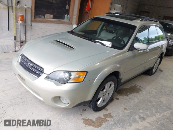 2005 Subaru Legacy Outback XT Limited with VIN 4S4BP67C654313332, listed as a IAAI auction lot 42725605 with 111,041 mi miles and . Bid and sale history available at DreamBid. Image 2.