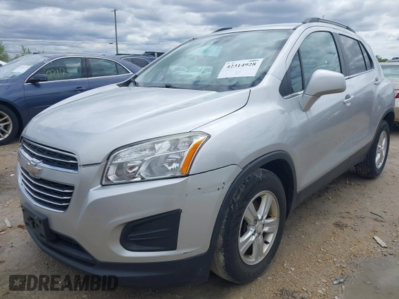 2016 Chevrolet Trax LT z VIN 3GNCJLSB2GL186316, wystawiony jako IAAI lot #42314928 z przebiegiem 133 507 mil mil oraz . Historia ofert i sprzedaży dostępna na DreamBid. Obrazek 6.