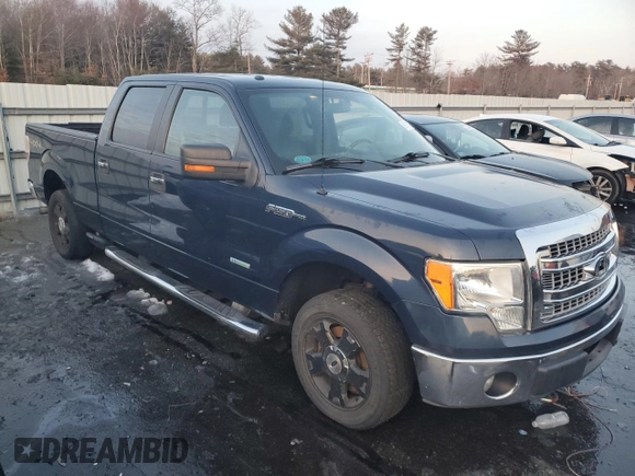 2013 Ford F-150 XL with VIN 1FTFW1ET2DFA70975, listed as a Copart auction lot 89116365 with 209,303 mi miles and Non Repairable. Bid and sale history available at carsss.com. Image 4.