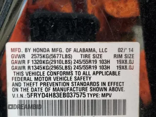2014 Acura MDX Advance with VIN 5FRYD4H83EB037575, listed as a Copart auction lot 50621255 with 129,417 mi miles and Salvage Title. Bid and sale history available at DreamBid. Image 15.