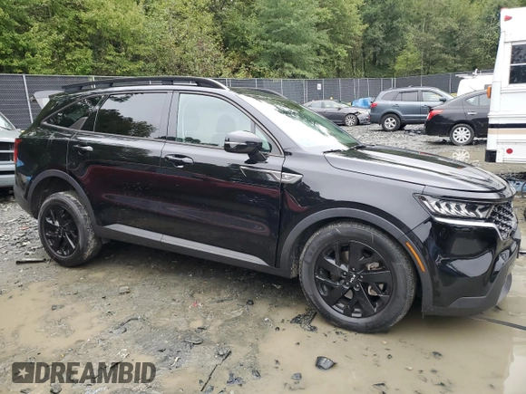 2022 Kia Sorento X-Line S with VIN 5XYRLDLCXNG148136, listed as a Copart auction lot 74258464 with 96,248 mi miles and Salvage Title. Bid and sale history available at DreamBid. Image 4.