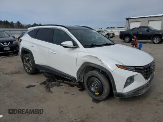 2022 Hyundai Tucson Limited with VIN 5NMJECAE8NH079815, listed as a Copart auction lot 46863115 with 77,756 mi miles and Salvage Title. Bid and sale history available at carsss.com. Image 4.