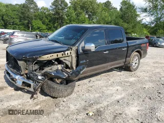 2015 Ford F-150 XLT with VIN 1FTEW1EG5FFB18860, listed as a Copart auction lot 56337125 with 184,576 mi miles and Salvage title. Bid and sale history available at DreamBid. Image 1.