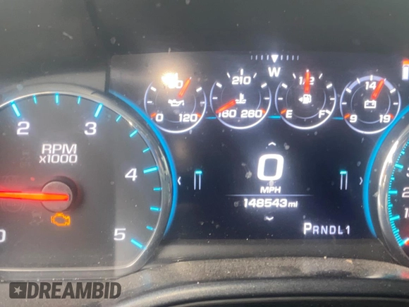 2019 GMC Sierra 2500HD Denali with VIN 1GT12SEY3KF126085, listed as a Copart auction lot 80066324 with 148,543 mi miles and Clean Title. Bid and sale history available at carsss.com. Image 8.