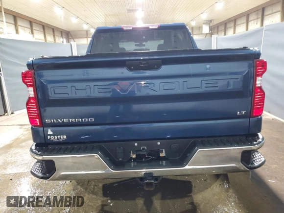 2021 Chevrolet Silverado 1500 LT with VIN 3GCUYDED8MG285934, listed as a Copart auction lot 43913615 with 59,760 mi miles and Clean Title. Bid and sale history available at DreamBid. Image 6.
