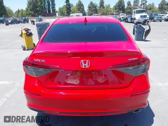 2023 Honda Civic Sport with VIN 2HGFE2F5XPH548055, listed as a IAAI auction lot 42513994 with 37,502 mi miles and . Bid and sale history available at DreamBid. Image 17.