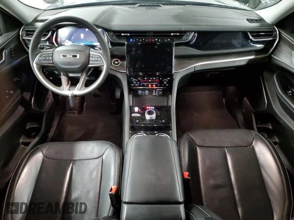 2022 Jeep Grand Cherokee with VIN 1C4RJYB66N8721470, listed as a Copart auction lot 47834635 with 12,587 mi miles and Salvage title. Bid and sale history available at DreamBid. Image 8.