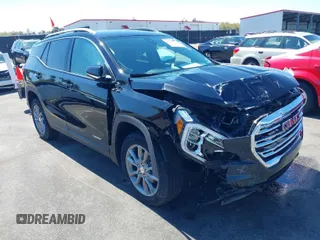 2024 GMC Terrain SLT with VIN 3GKALVEG4RL138479, listed as a IAAI auction lot 41908991 with 44,715 mi miles. Bid and sale history available at carsss.com. Image 1.