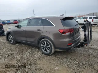 2019 Kia Sorento EX with VIN 5XYPH4A54KG499018, listed as a Copart auction lot 46420925 with 28,271 mi miles and Salvage Title. Bid and sale history available at carsss.com. Image 2.