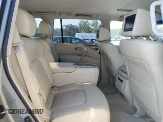 2011 Infiniti QX56 7-passenger with VIN JN8AZ2NE8B9006786, listed as a Copart auction lot 74598254 with 164,074 mi miles and Salvage Title. Bid and sale history available at carsss.com. Image 11.