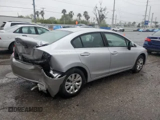 2012 Honda Civic LX с VIN 19XFB2F54CE079865, выставлен на аукционе Copart как лот 48490125 с пробегом 100 924 миль миль и Списание • Salvage title. История ставок и продаж доступна на DreamBid. Изображение 3.
