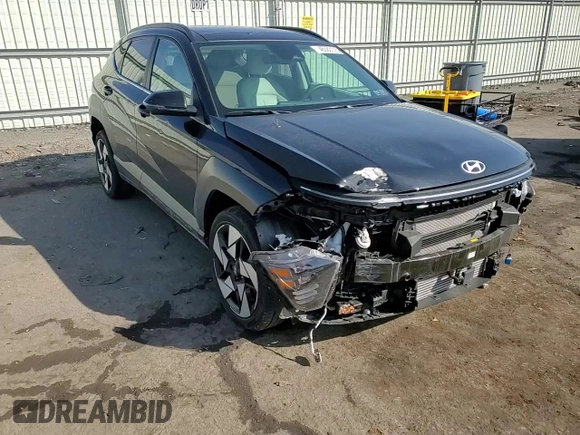 2024 Hyundai Kona Limited with VIN KM8HECA38RU099702, listed as a Copart auction lot 46583115 with 11,897 mi miles and Salvage Title. Bid and sale history available at carsss.com. Image 11.