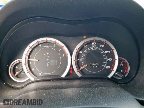 2013 Acura TSX Special Edition with VIN JH4CU2F84DC001116, listed as a Copart auction lot 58497705 with 29,432 mi miles and Salvage title. Bid and sale history available at DreamBid. Image 9.