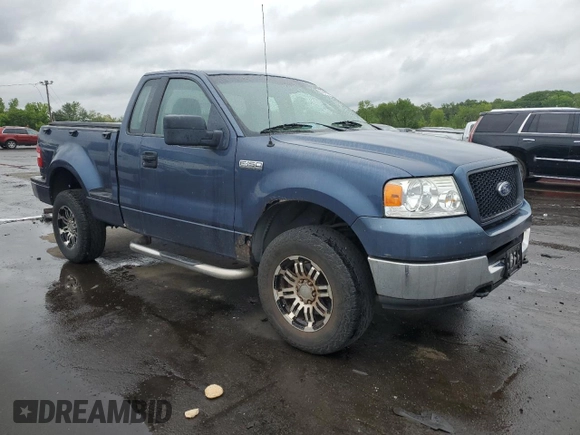 2005 Ford F-150 XLT z VIN 1FTRF04575KD80509, wystawiony jako Copart lot #58546475 z przebiegiem 157 668 mil mil oraz Czysty tytuł • Clean title. Historia ofert i sprzedaży dostępna na DreamBid. Obrazek 4.