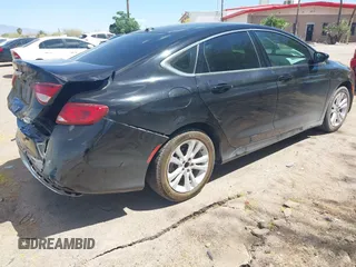 2015 Chrysler 200 Limited with VIN 1C3CCCAB2FN701564, listed as a IAAI auction lot 42068302 with 226,503 mi miles. Bid and sale history available at carsss.com. Image 4.
