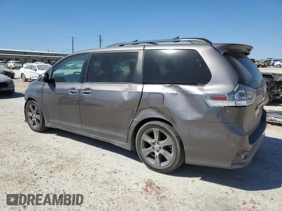 2015 Toyota Sienna SE with VIN 5TDXK3DC3FS684448, listed as a Copart auction lot 48678575 with 125,613 mi miles and Salvage Title. Bid and sale history available at carsss.com. Image 2.