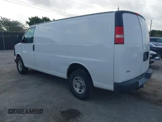 2016 Chevrolet Express Cargo Van with VIN 1GCWGAFF4G1167344, listed as a IAAI auction lot 41729291 with 136,982 mi miles. Bid and sale history available at carsss.com. Image 3.