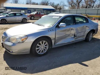 2010 Buick Lucerne CXL with VIN 1G4HC5EM1AU105865, listed as a Copart auction lot 46832725 with 97,061 mi miles and Salvage Title. Bid and sale history available at DreamBid. Image 1.
