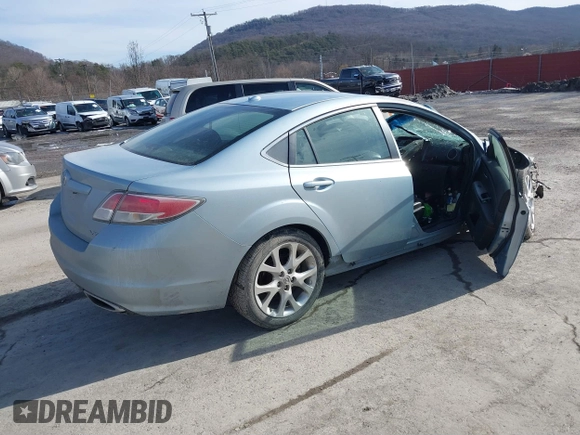 2009 Mazda 6 S Grand Touring with VIN 1YVHP82B595M21363, listed as a IAAI auction lot 41521753 with 135,000 mi miles and . Bid and sale history available at DreamBid. Image 4.