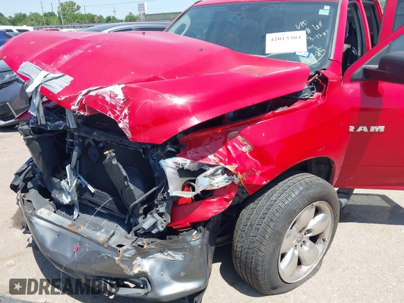 2010 Dodge 1500 SLT with VIN 1D7RV1CP2AS161758, listed as a IAAI auction lot 42013304 with 170,492 mi miles and . Bid and sale history available at carsss.com. Image 6.