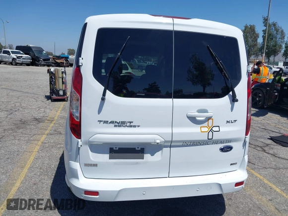 2022 Ford Transit Connect XLT with VIN NM0GS9F28N1514084, listed as a IAAI auction lot 42248331 with 43,395 mi miles and . Bid and sale history available at DreamBid. Image 17.