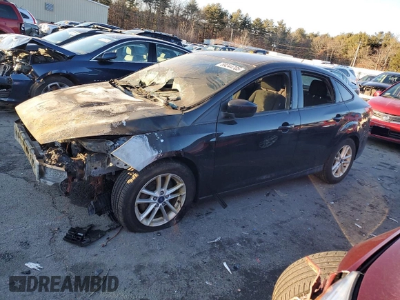 2018 Ford Focus SE with VIN 1FADP3FE5JL298004, listed as a Copart auction lot 89244705 with 0 mi miles and Salvage Title. Bid and sale history available at carsss.com. Image 2.